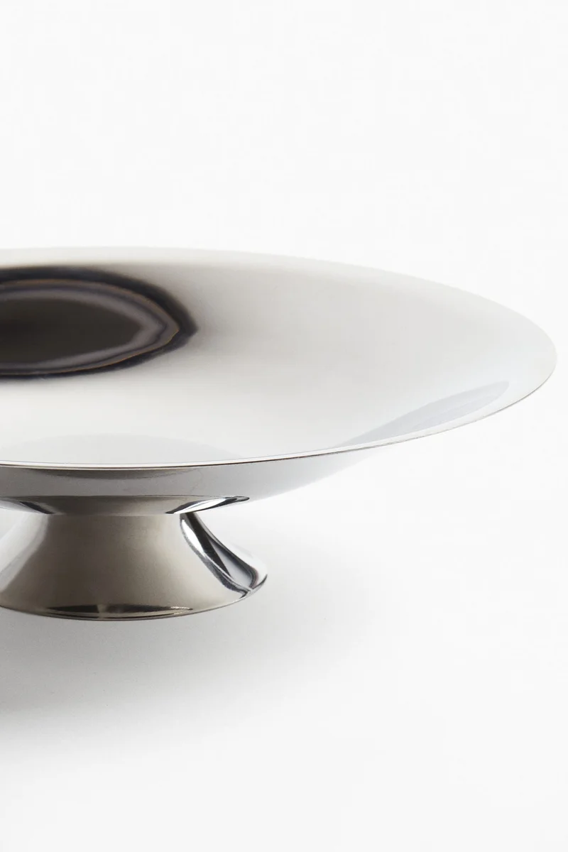 اتش اند ام Stainless steel footed bowl