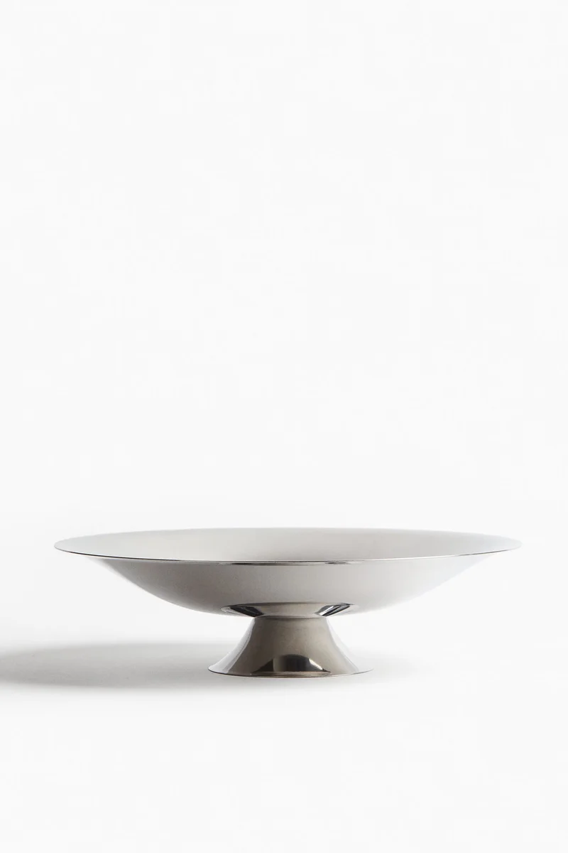 اتش اند ام Stainless steel footed bowl