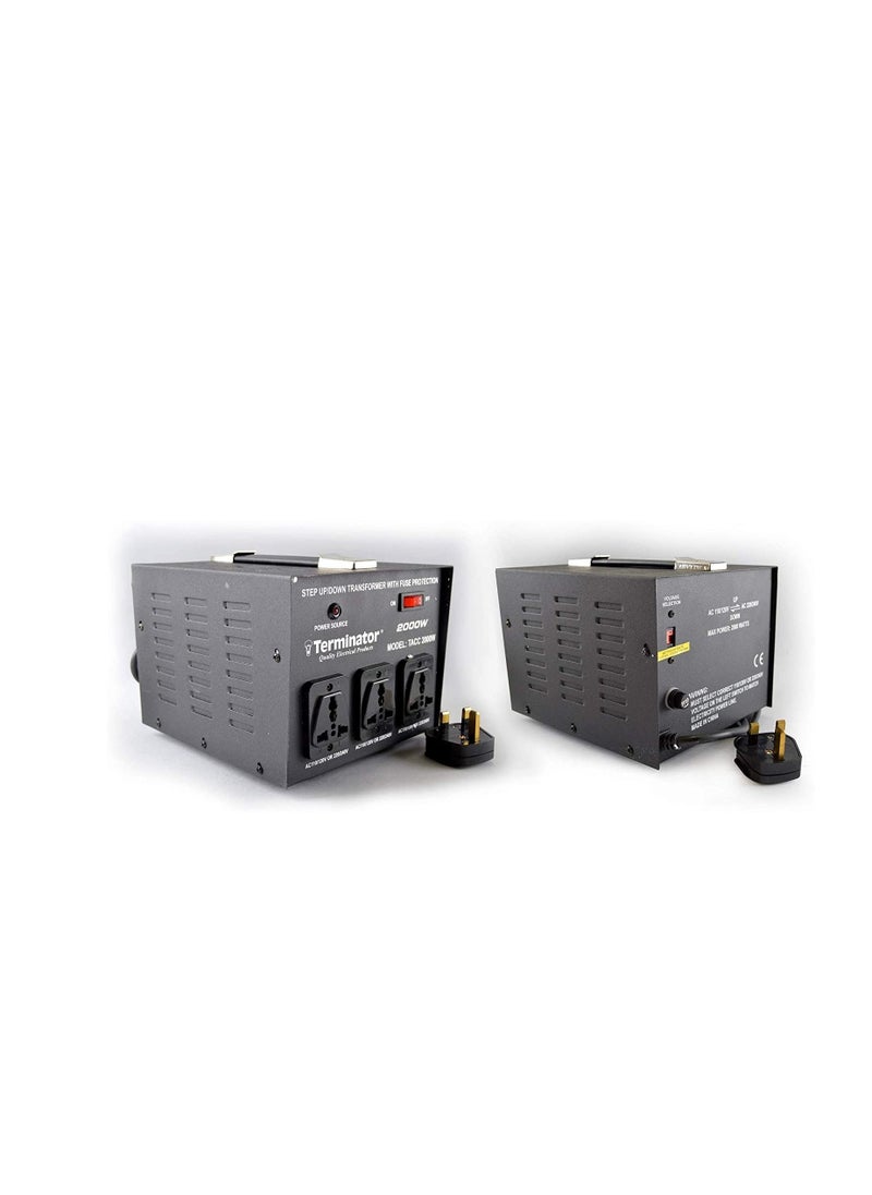 Generic - Terminator AC to AC Dual Voltage converter - TACC 2000W - Image 1