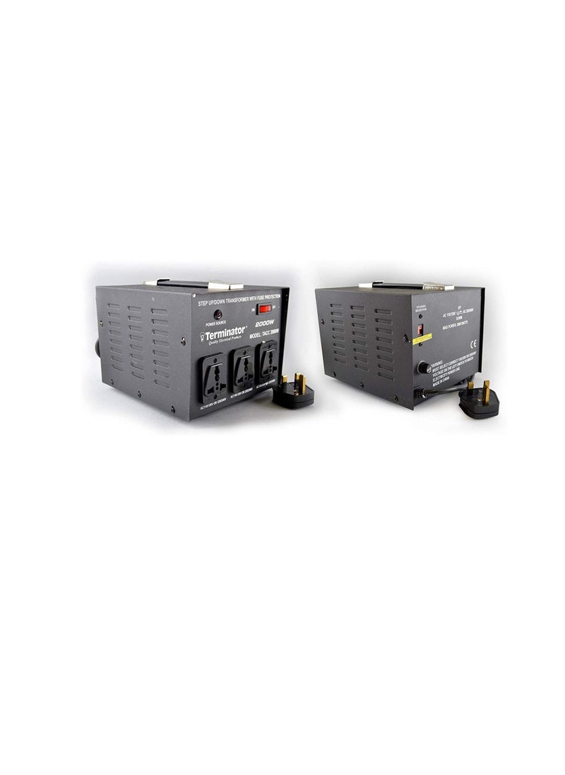 Generic - Terminator AC to AC Dual Voltage converter - TACC 2000W - Image 1