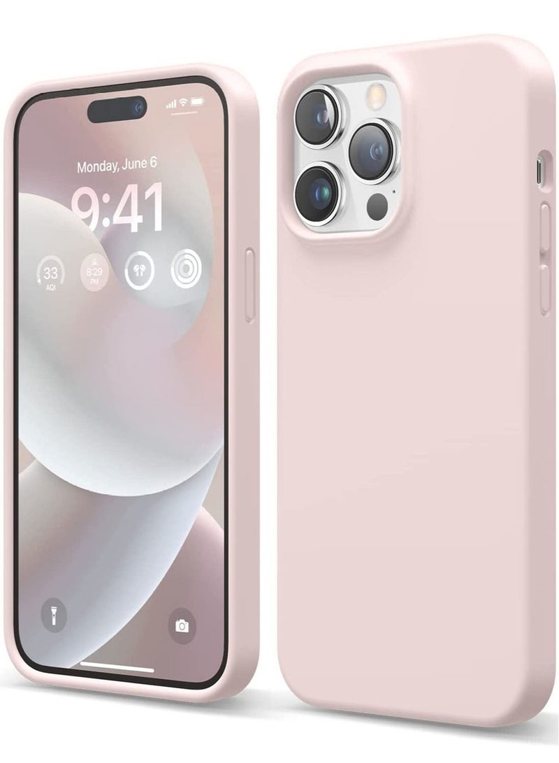 Elago Silicone Case Cover for iPhone 14 Pro MAX - Lovely Pink - Image 1