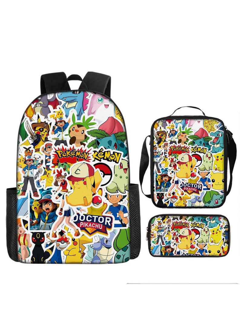 Cartoon Anime Backpack Three-Piece Set 29*16*42cm - pzsku/Z4B964A74345BD3E88858Z/45/_/1723596453/51b934ce-b71f-4103-b06c-2f8bfa5b80b9