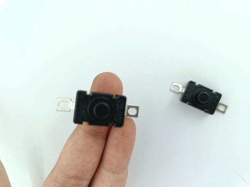 advancedestore advancedstore 2pin Push Button Switch Pressing Switch Pack of 2PcsTerminal Black - Image 3