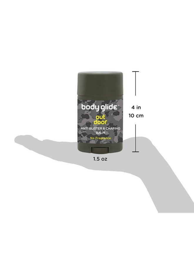 BodyGlide Body Glide Outdoor Anti Chafe Balm 1.5oz: Fragrance free anti chafing stick trusted in basic training, endurance sports & everyday life. Use on neck, shoulders, chest, butt, groin, thighs & feet - Image 3