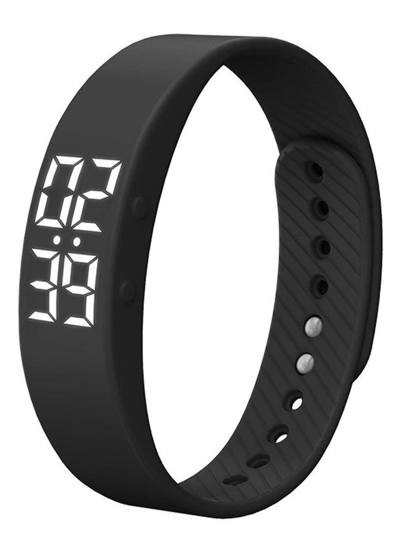 Captaintech Digital Sports Watch Fitness Tracker without Smartphone No Bluetooth APP USB Charge Pedometer Wristwatch Suitable for Mens Womens High School Students Teenagers Teens - Image 1