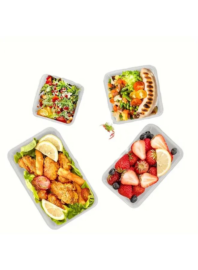 15pcs Leak Proof Food Storage Containers Reusable Plastic Kitchen Organizer With Lids - Image 5