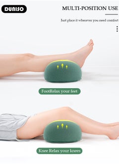 DUNISO Leg and Knee Foam Support Pillow for Side Sleepers,Memory Foam Pillow Knee Pillows for Hip Pain, Lower Back Pain Relief, Side Sleeper Pillows for Adults, Leg Pillow with Washable Cover  - Image 3