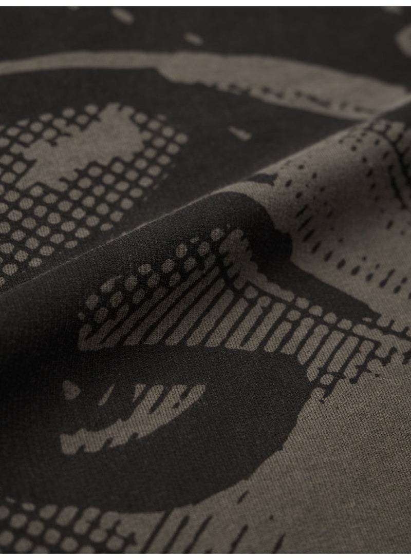 The Souled Store Batman: Dark Knight Men and Boys Short Sleeves Round Neck Graphic Printed Cotton Oversized Fit Breathable Lightweight All-Season T-Shirt - Image 5