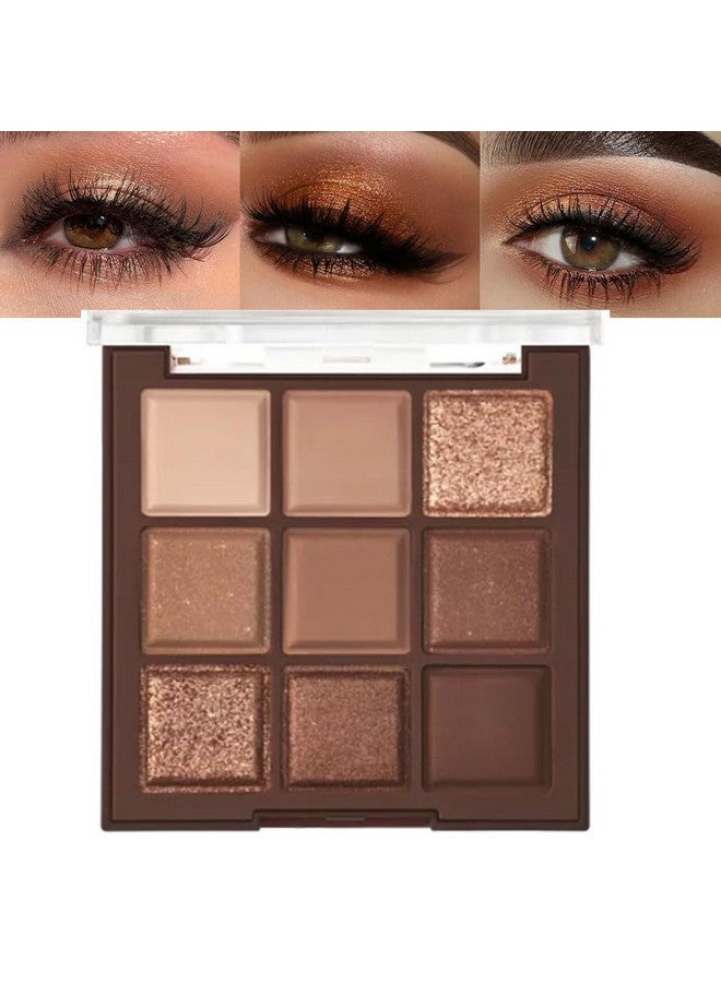 CAKAILA CAKAILA Neutral Nude Brown Eye Shadow Palette,Rose Gold Dark Brown Bronze Naked Cream Eyeshadow Palette Makeup,Highly Pigmented Natural Eyeshadow Palette for Brown Eyes Long Lasting Naturing-Looking  - Image 1