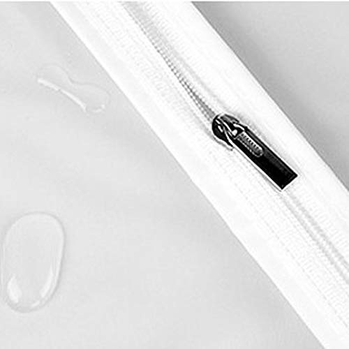 NILKANTH® Transparent Plastic Hanging Garment Bag – Dustproof, Moisture & Insect-Proof Clothes Cover with Zipper, Universal Size for Closet, Travel, Suit & Coat (110X60X30 cm)– 1 Pack - Image 4