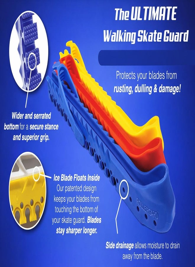 Rollergard SuperGard Hockey Skate Guard, Red - Image 4