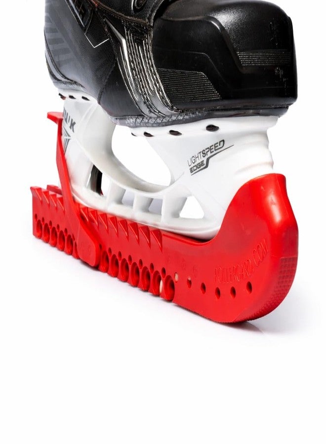 Rollergard SuperGard Hockey Skate Guard, Red - Image 1