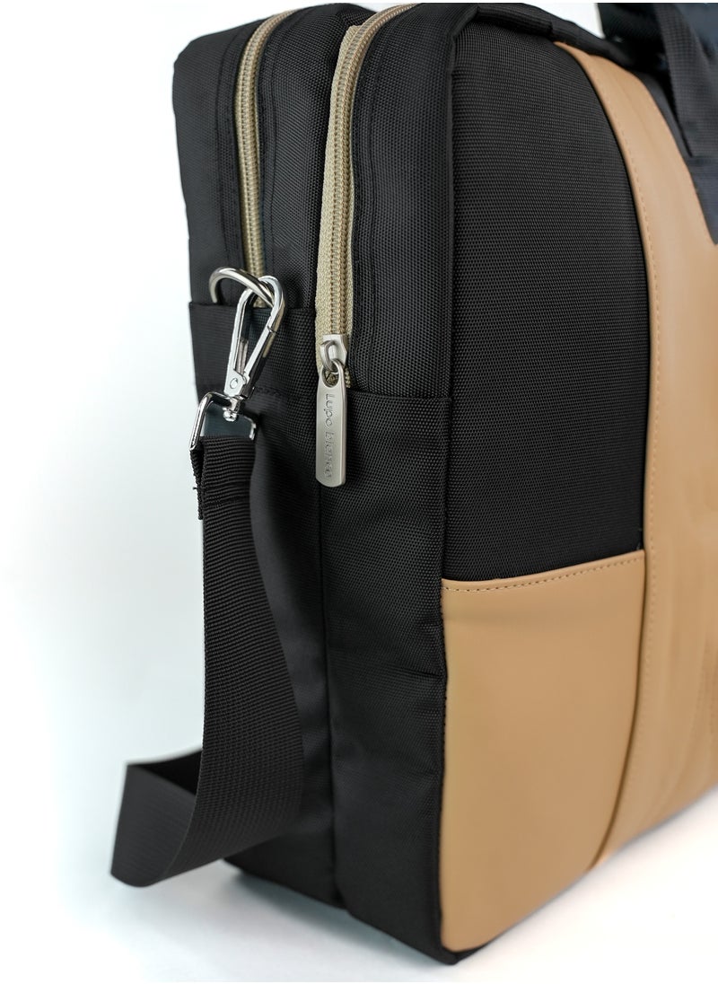 Day-To-Day Bag - Beige X Black