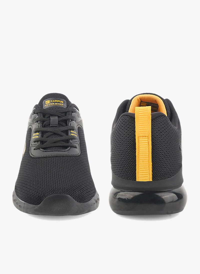 كامبس Men Gamma Pu Cushion Lace-Up Running-Blk