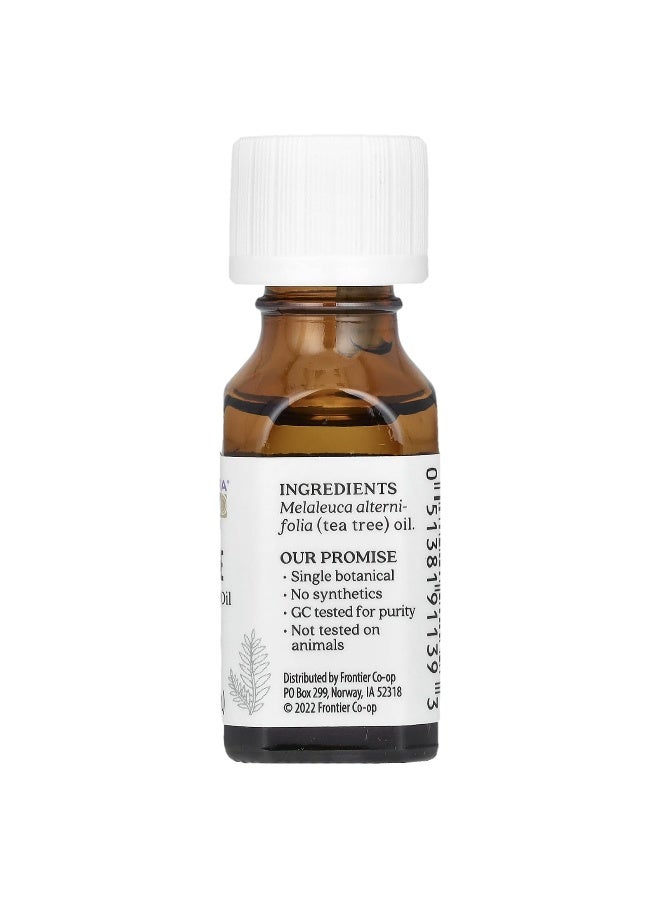 Aura Cacia Aura Cacia, Pure Essential Oil, Tea Tree, 0.5 fl oz (15 ml)  - Image 2