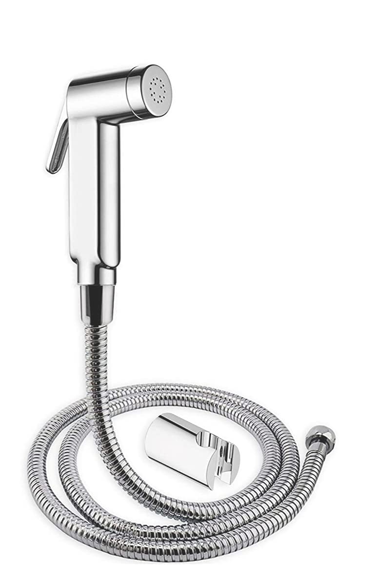 ABS Square (PVC) Z Spray with 1mtr SS 304 Shower Tube and Stand  - Image 1