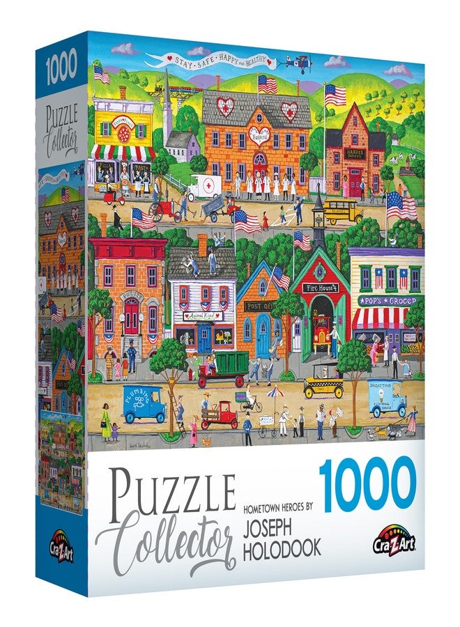 Rose Art Puzzle Collector Jigsaw Puzzle 1000pc Hometown Heroes - Image 2