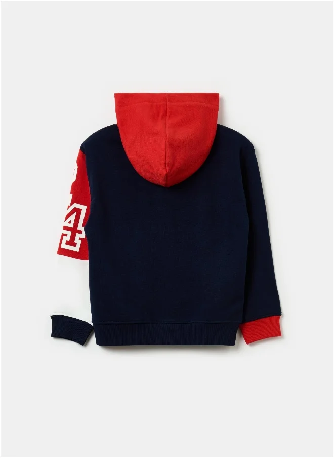 او في اس Sylvester the Cat and Bugs Bunny full-zip sweatshirt with hood