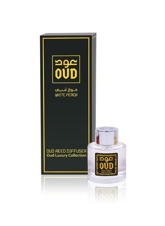 Oud Luxury Collection Oud Reed Diffuser White Peach 50ml  - Image 4
