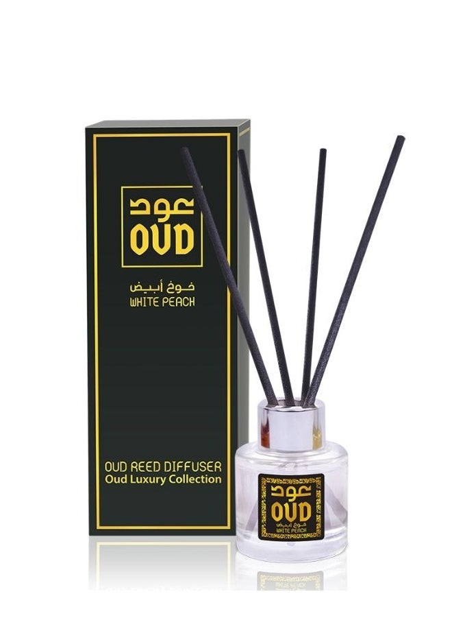 Oud Luxury Collection Oud Reed Diffuser White Peach 50ml  - Image 2