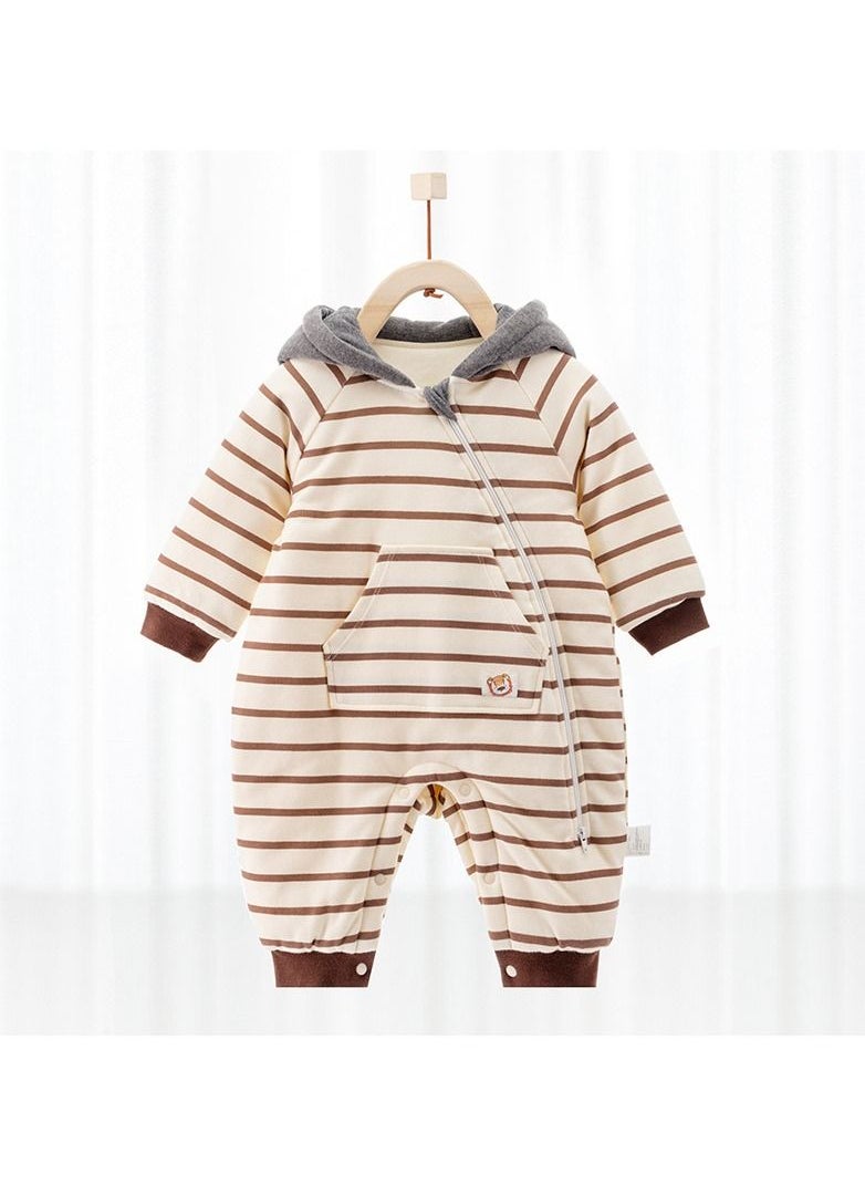 Loquat - Baby Cute Padded Thick Warm Jumpsuit - Image 1