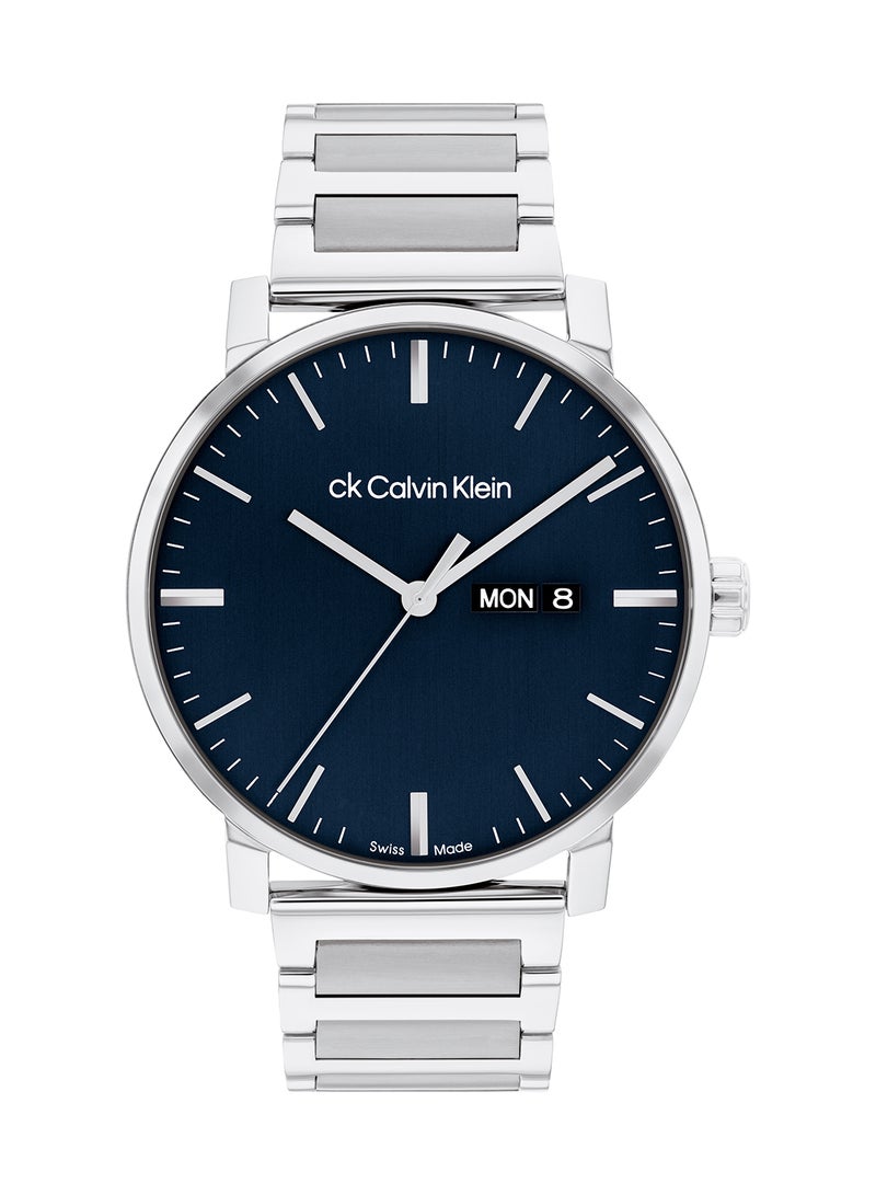 CALVIN KLEIN ساعة يد رجالية من الستانلس ستيل 25000069 - Image 1