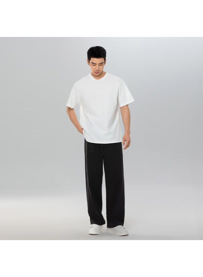 Markless 7a Antibacterial T-shirt For Men, Loose-fitting Short Sleeve For Summer, 3645 Cloud White New L - Image 2