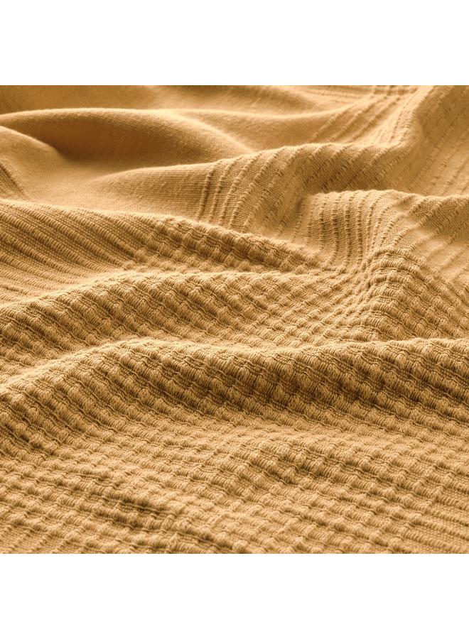 زبون غطاء سرير، أصفر-بيج، 150×250 سم - Image 2