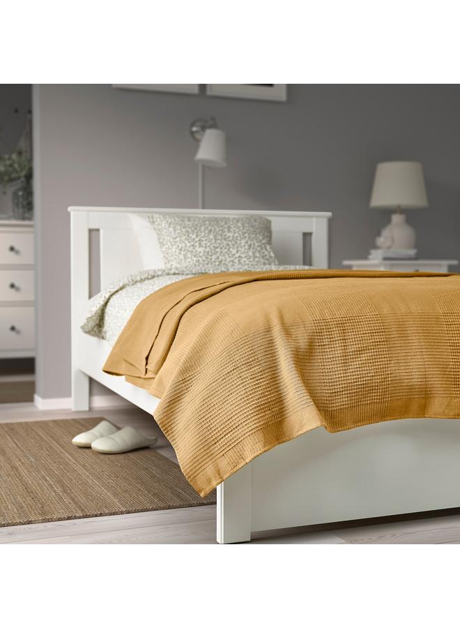 زبون غطاء سرير، أصفر-بيج، 150×250 سم - Image 3