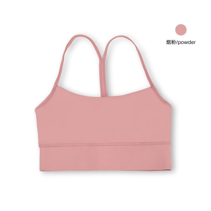 () Sports Y-Shaped Vest Women'S Belt Chest Pad Fine Underwear Belt Beautiful Back Fitness Yoga Top Sling - Image 1