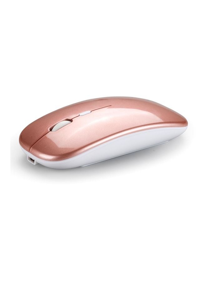 M80 Rechargeable Wireless Mouse Rose Gold - Image 2