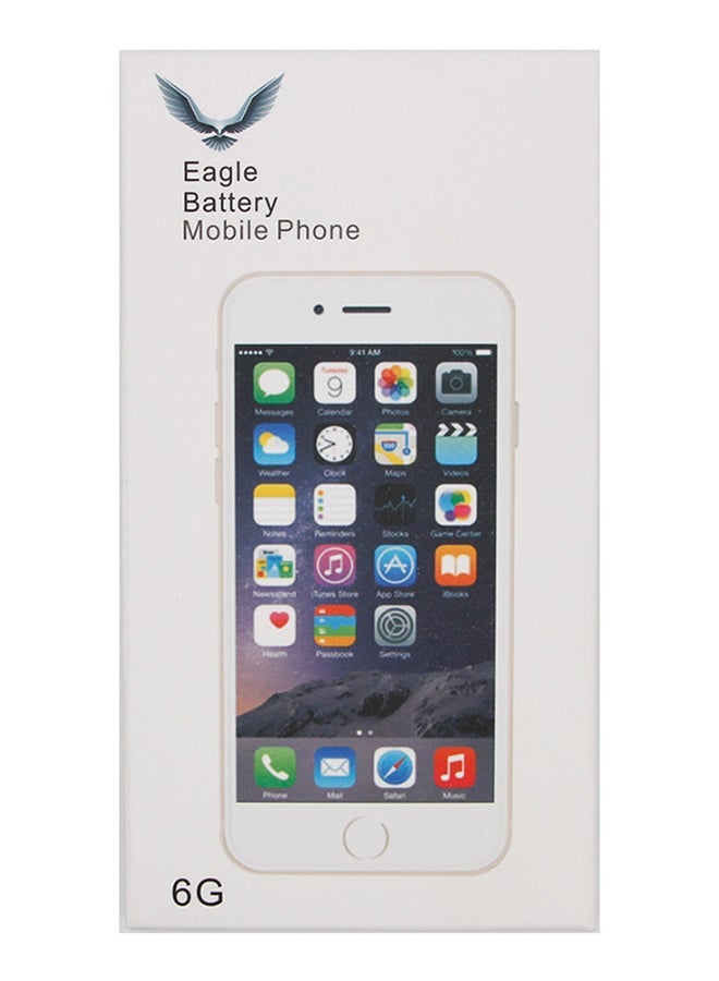 Eagle 1810mAh Replacement Battery for iPhone 6 – High-Capacity Rechargeable Li-Ion Power Cell – Fix Fast Drain, Charging Issues & Shutdowns – Compatible with iPhone 6 A1549/A1586/A1589 – Black - Image 2