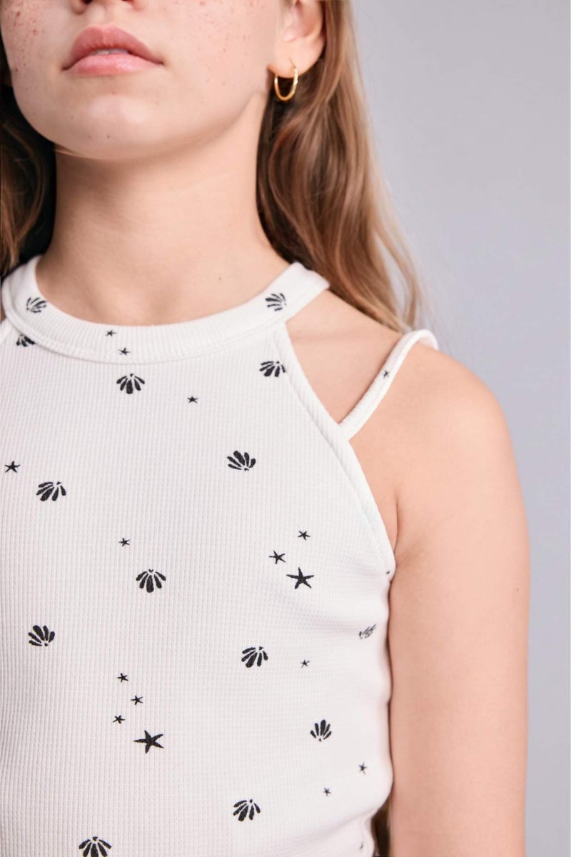 DeFacto Girl Printed Ribana Tank Top - Image 3