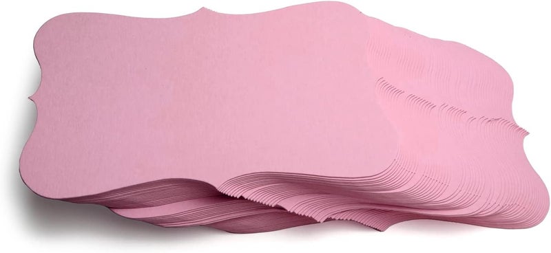 PPAPPAPPIYO 3x5 Pink index card stock / Set of 50 Blank index cards 350gsm (pink) - Image 3