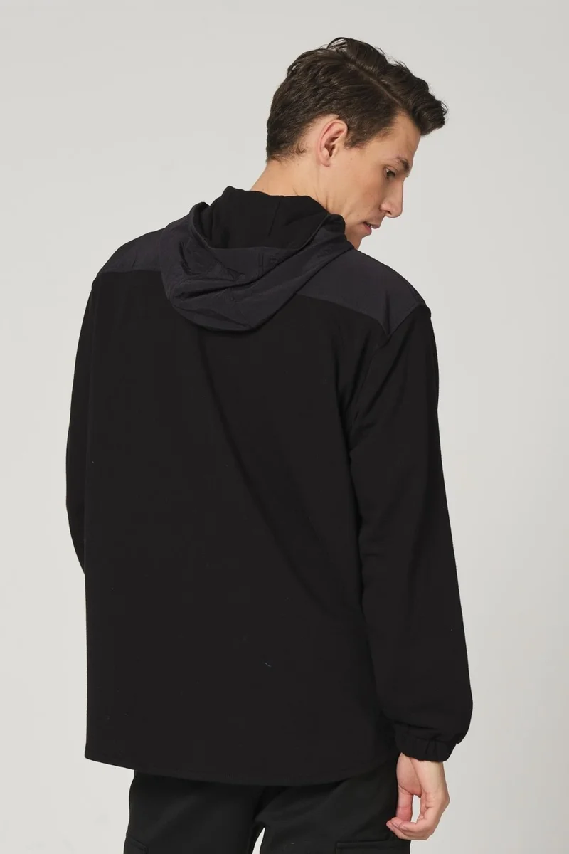 الكسندر جاردي Alexandergardı Parachute Fabric Detailed Oversize Cardigan (E22-61000)