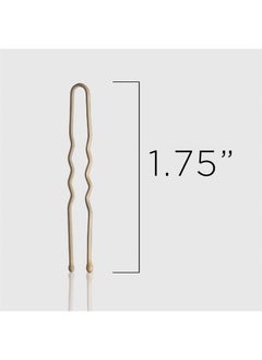 Fromm Style Artistry 1.75" U-shaped Crimped Hair Pins, Matte Blonde, 800 Hair Pins, Secure Hold, Suitable for All Hair Types and Lengths, Hair Accessories for Women  - Image 3