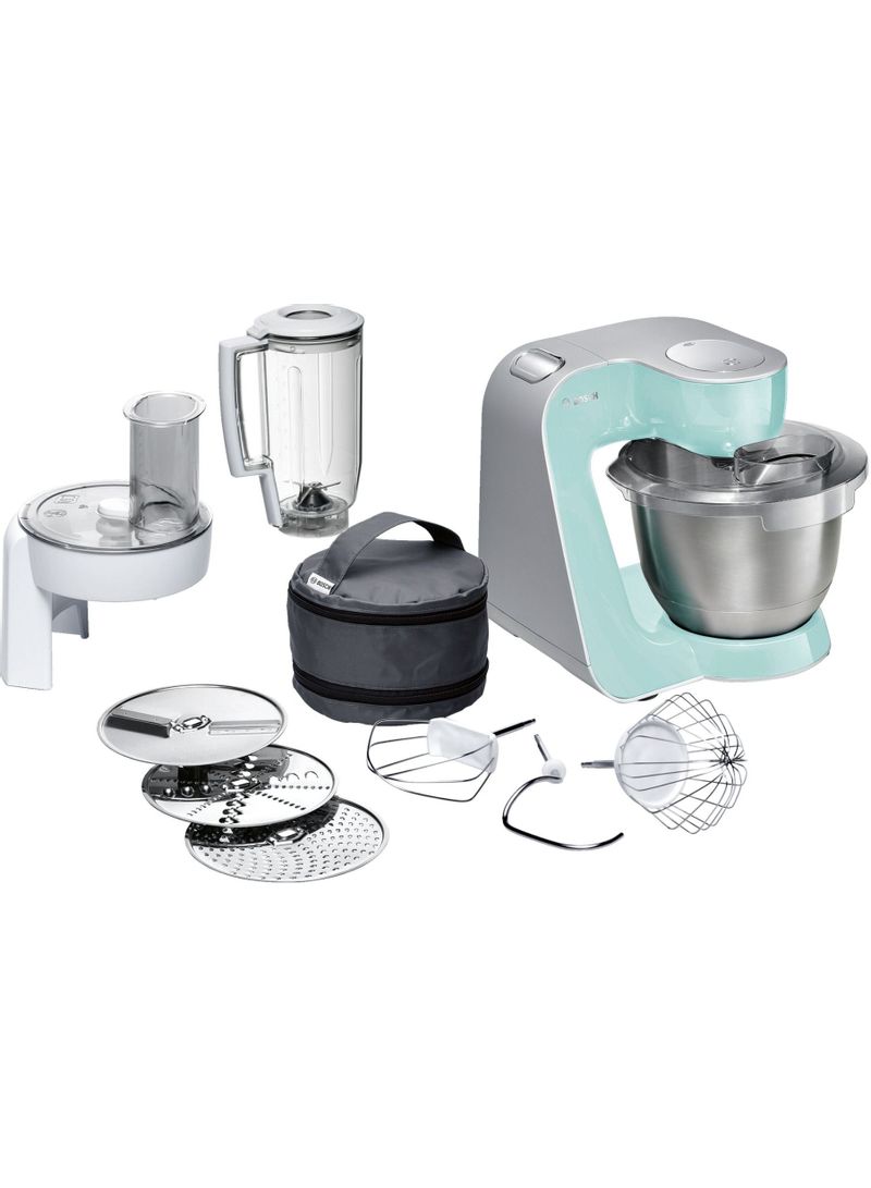 BOSCH Kitchen Machine, 3.9 L 1000 W MUM58020 Turquoise/Silver/White - Image 1