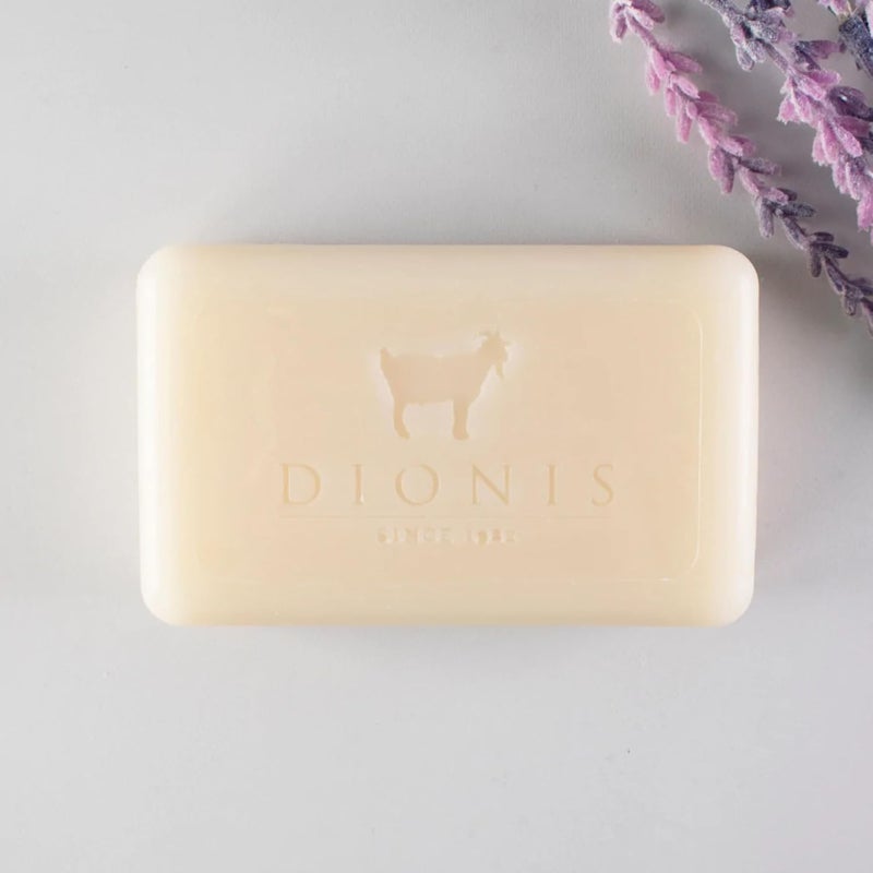 Dionis Goat Milk Lavender Blossom Scented Hand and Body Soap Bar Hydrating Moisturizing Wash for Sensitive Skin Gentle Lasting Hydration Cruelty Free Non Greasy Paraben Free Made in the USA 6oz - Image 4