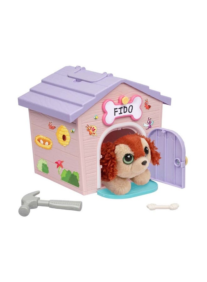 LITTLE LIVE PETS مجموعة اللعب الصغيرة للكلب الجرو S2 (وردي) - Image 3