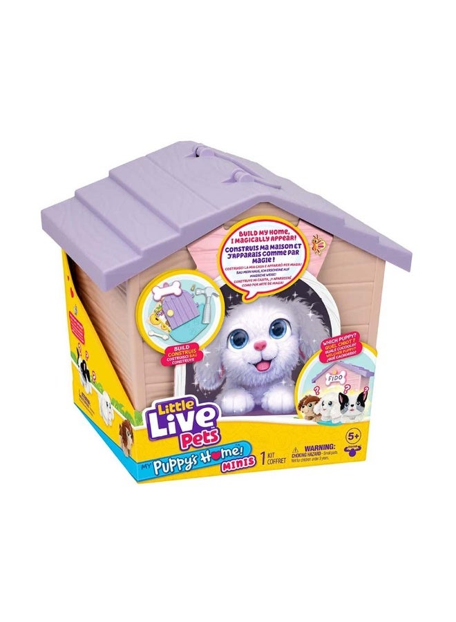 LITTLE LIVE PETS مجموعة اللعب الصغيرة للكلب الجرو S2 (وردي) - Image 1