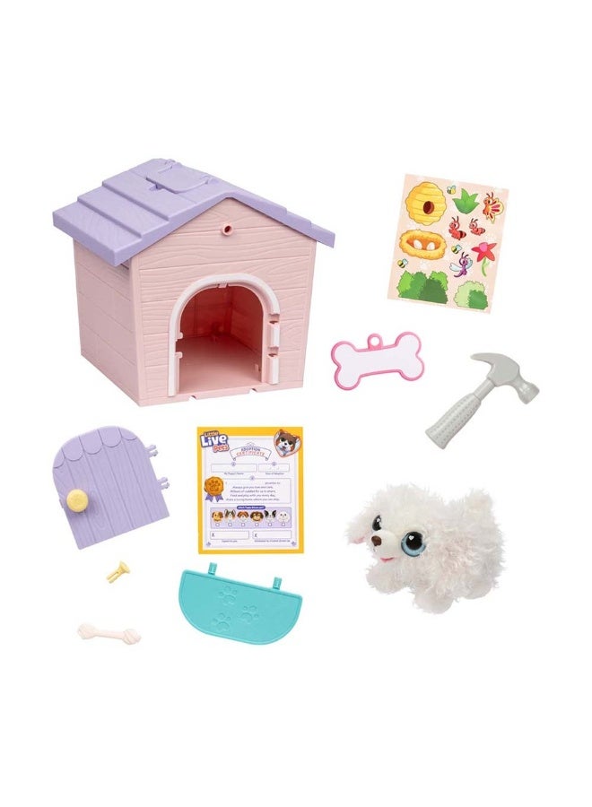 LITTLE LIVE PETS مجموعة اللعب الصغيرة للكلب الجرو S2 (وردي) - Image 2