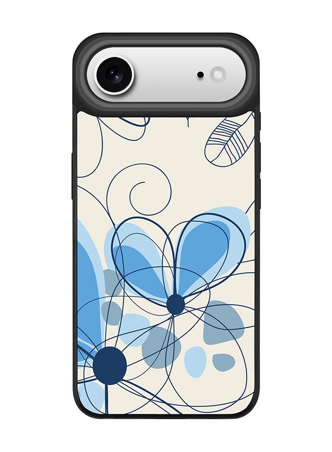 Stylizedd iPhone Air Case, [Compatible with MagSafe] Slim Magnetic cover Phone Case iPhone Air -Daisy Lines - Image 1