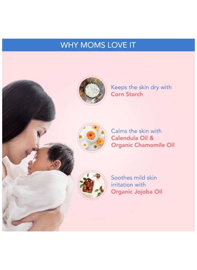 ذا مومز كو - بودرة الأطفال الطبيعية خالية من التلك - Image 1