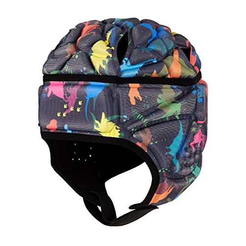 Bosgladek Rugby Headguards Scrum Cap Soft Football Helmet 7v7 Rugby Helmet Soft Padded Headgear Rugby Helmet Headguard Autism Special Needs Head Protection for Adults Kids - Image 1