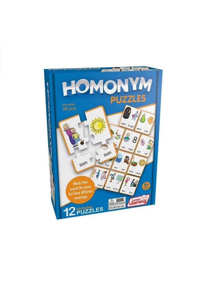 Junior Learning Jl243 Homonym Puzzles Multi  - Image 2