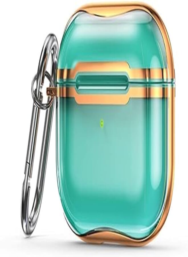 Luxury Creatie Clear Plating Shockproof Earphone Case for Apple Airpods 3/2021 (Luxury Clear 13)