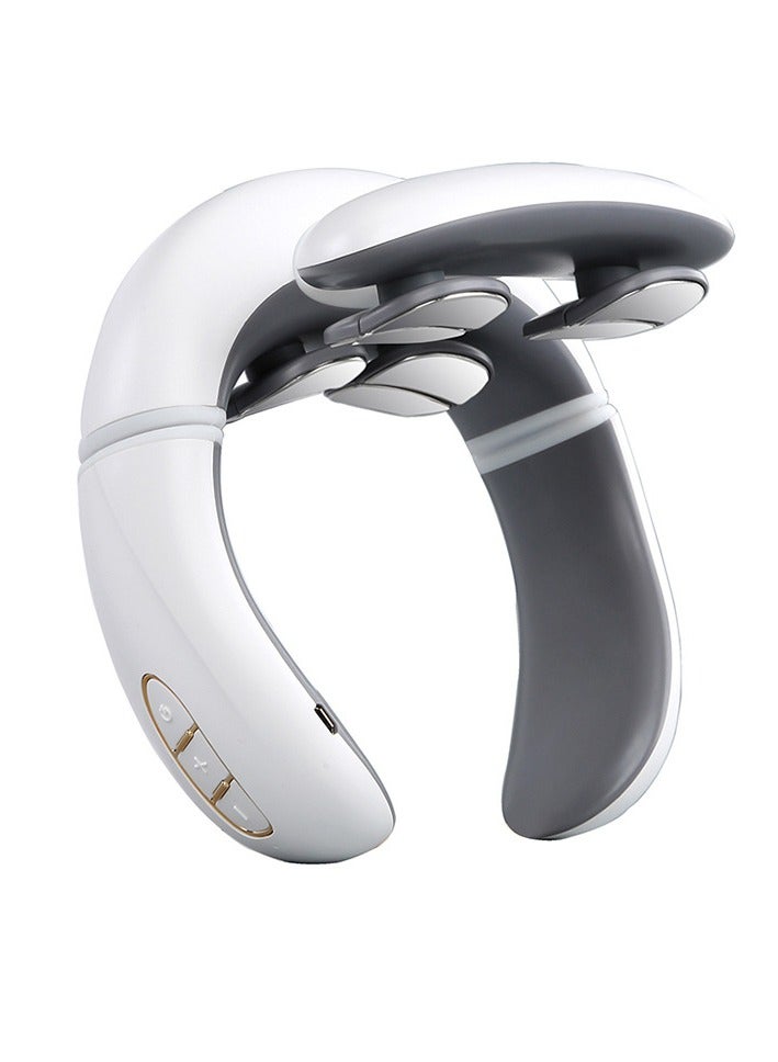 Generic Neck Massage Instrument Intelligent Electric, Rechargeable, Heating, Hot Pressing, Magnetic Pulse Neck Massage Instrument - Image 1