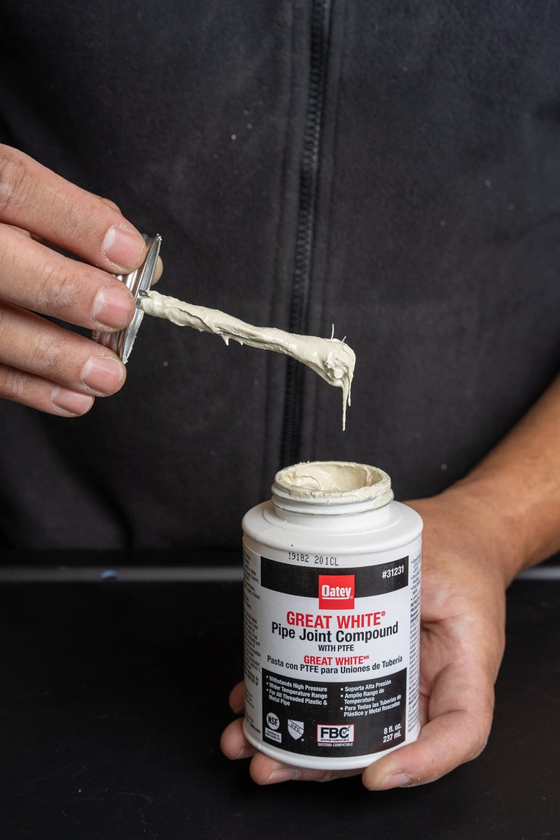Oatey Pipe Joint Compound 4 Oz White - Image 5