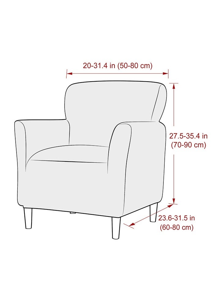 general Stretch corn wool small single armchair sofa cover - Image 2