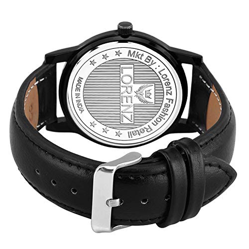 LORENZ Analogue Black Dial Men's Watch & Black Sunglasses Combo for Men |Gift Combo Set for Men & Boys (CM-103SN) - Image 4
